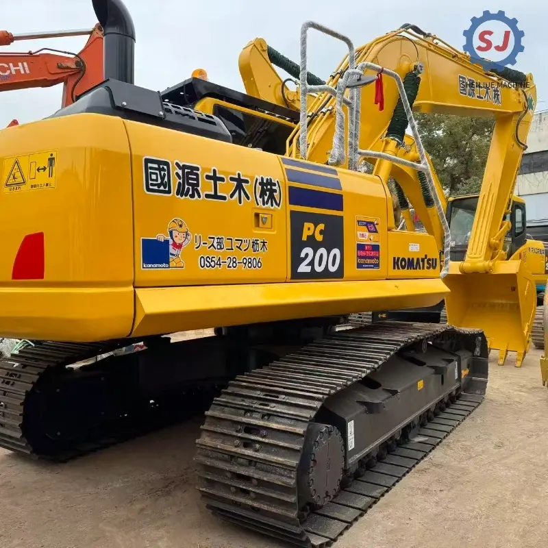 Durable High Performance Used KOMATSU PC200 Large Crawler Excavator Mining Solution (1)