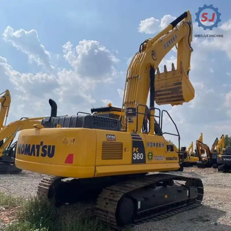 Fuel Efficient Good Condition Used KOMATSU PC360 Hydraulic Excavator Construction Equipment (1)