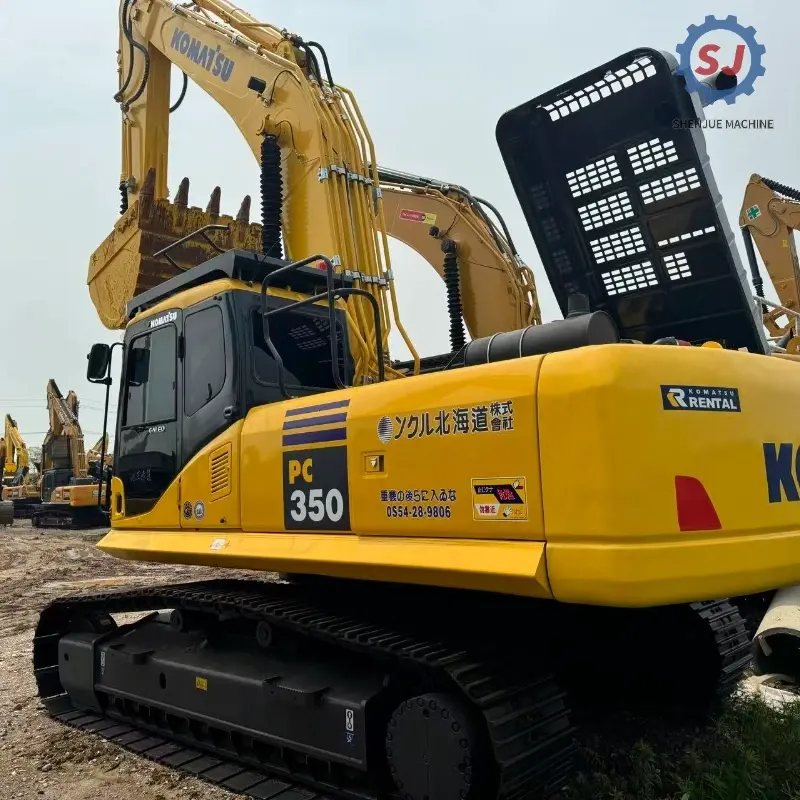 Heavy Duty Hot Sale Second-hand KOMATSU PC350 Large Crawler Excavator Supplier Solution (1)