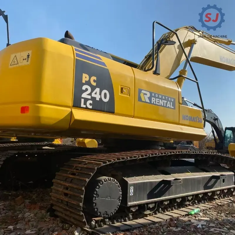 Mining Grade Powerful Second-hand KOMATSU PC240 Heavy Hydraulic Excavator Construction Machinery (3)