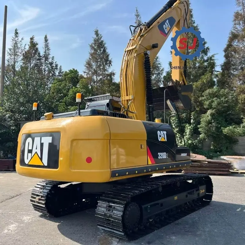 Caterpillar Used CAT320D2 excavator Japanese brand 20 tons mining machine