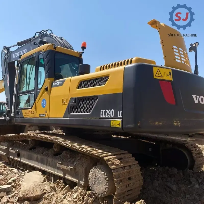 Affordable Second Hand VOLVO EC290 Hydraulic Excavator Equipment