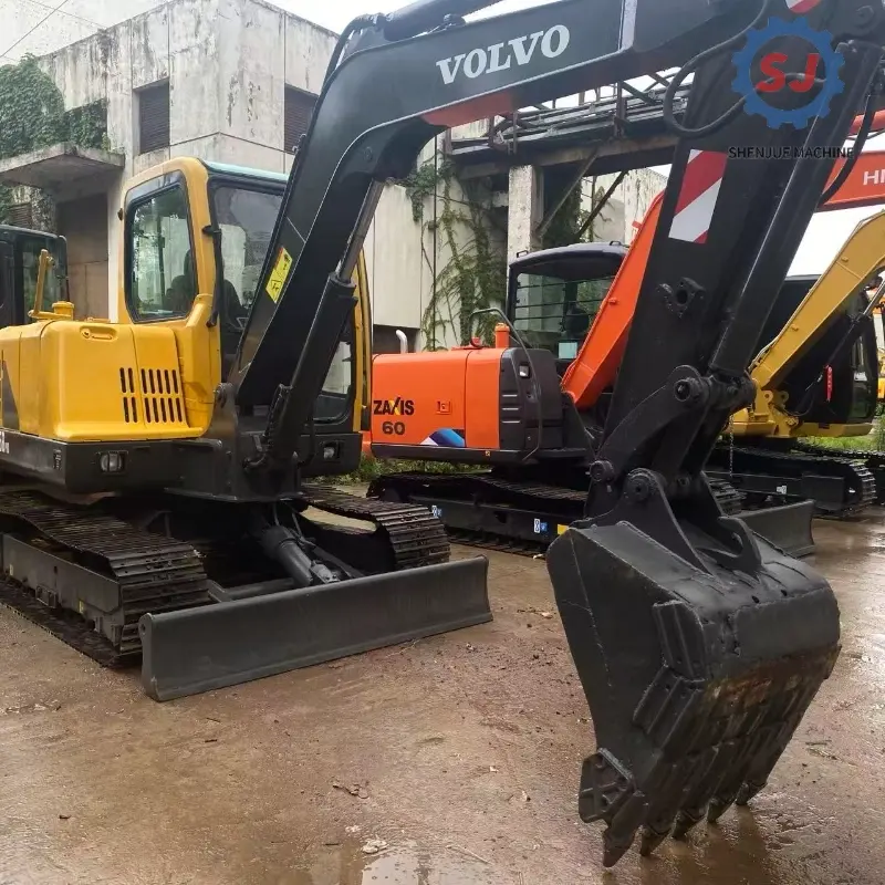 Competitive Price Good Condition Used VOLVO EC55 Mini Excavator for Sale (1)