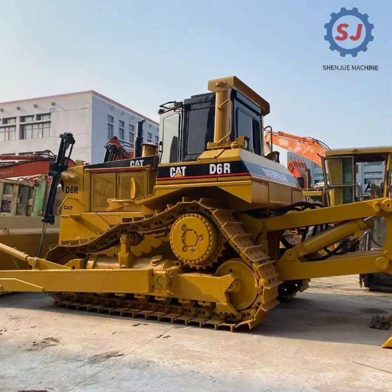 Competitive Price Used CAT D6R Crawler Bulldozer Durable Construction Equipment Solution