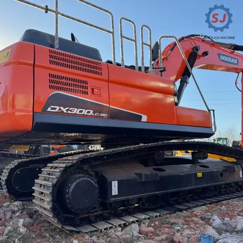 Durable High Performance Second-hand DOOSAN DX300LC Large Hydraulic Excavator Mining Solution