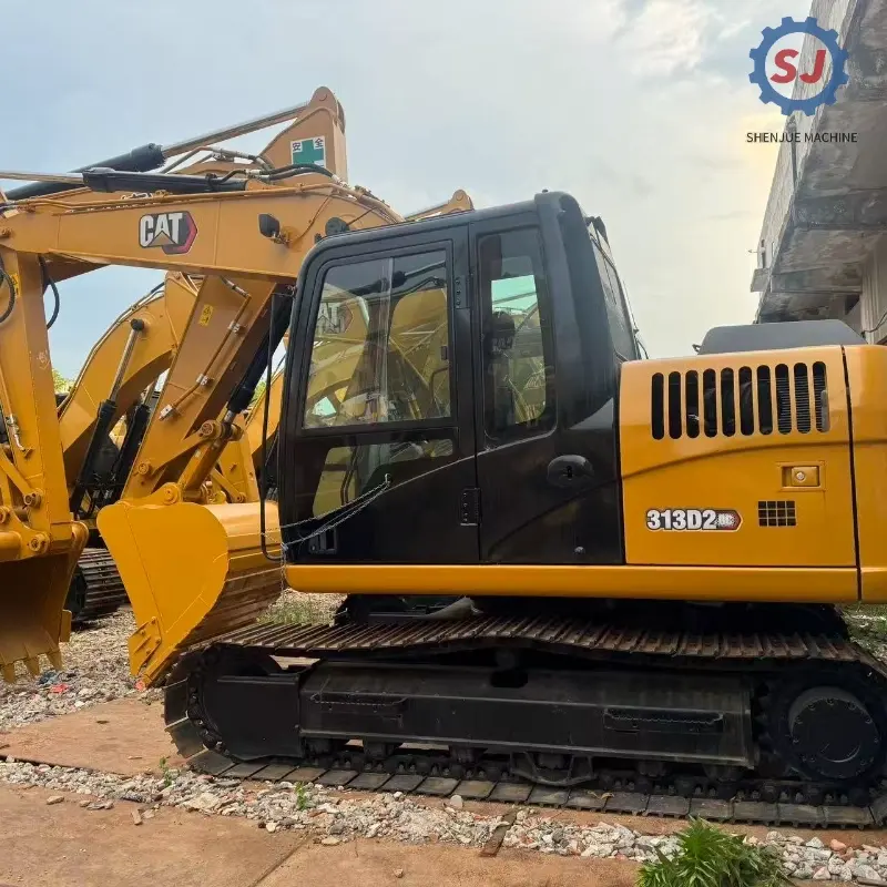 Durable Second Hand CAT 313GC Medium Excavator Good Condition
