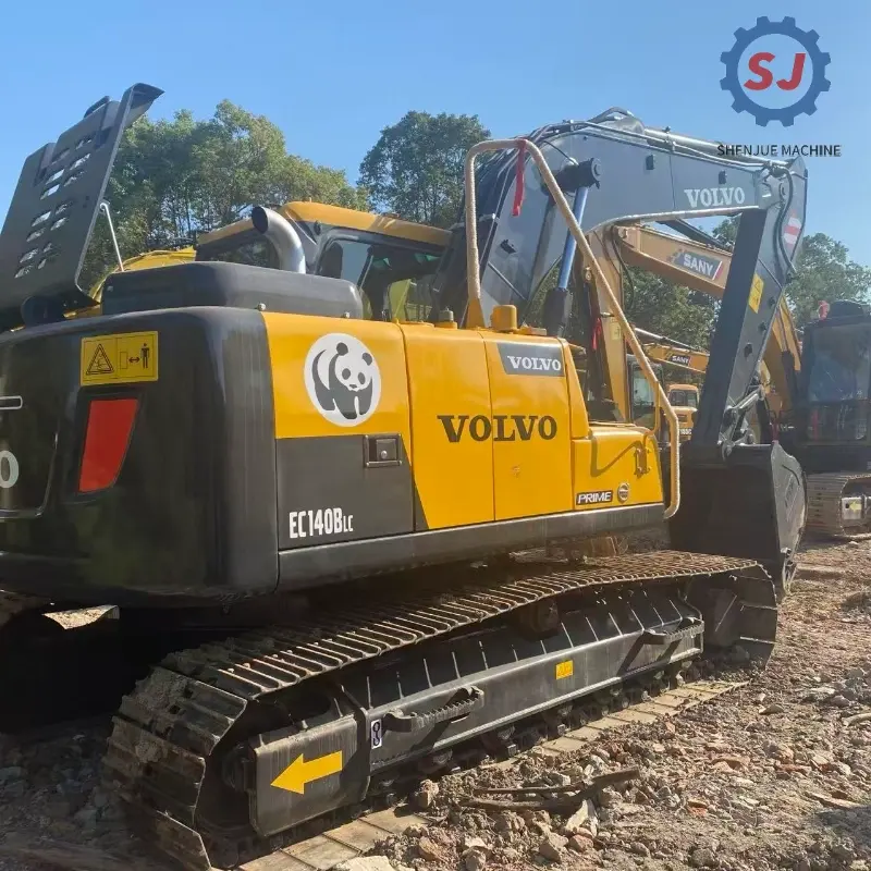 Low Price Second Hand VOLVO EC140 Crawler Durable Powerful Excavator (1)