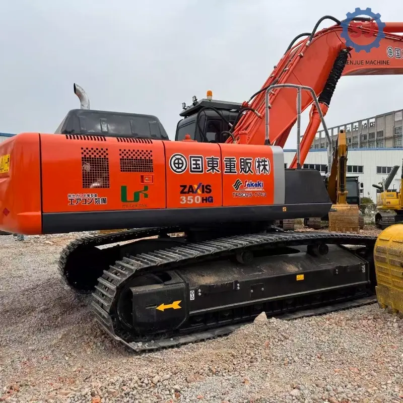 Mining Grade Powerful Second-hand HITACHI ZAX350 Super Heavy Excavator Global Supply
