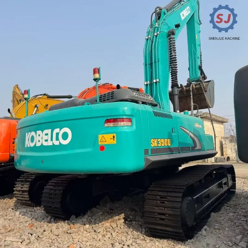 Mining Grade Powerful Used KOBELCO SK350 Large Crawler Excavator Global Supply Solution