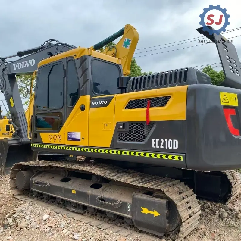 Nice Condition Powerful Second Hand VOLVO EC210 Mini Excavator