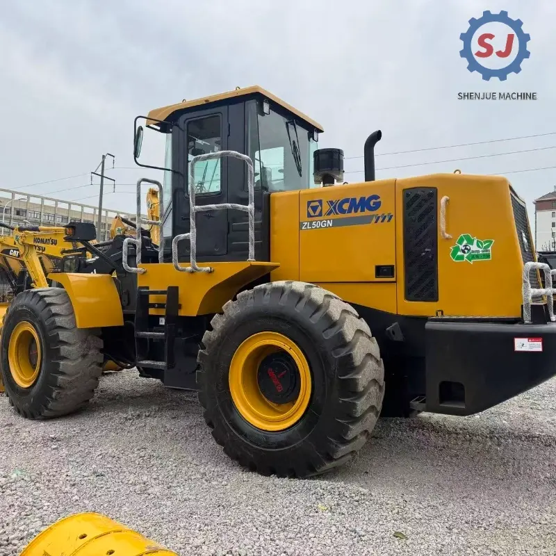 Original Used XCMG ZL50GN Wheel Loader Good Condition Powerful Construction Machinery