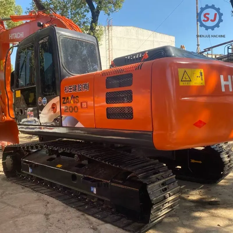 Popular Model Hot Sale Used HITACHI ZAX200 Crawler Excavator Global Supply Solution