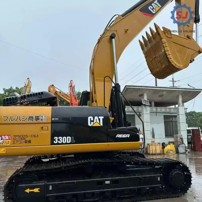 Powerful Used CAT 330D Large Crawler Machine Good Condition