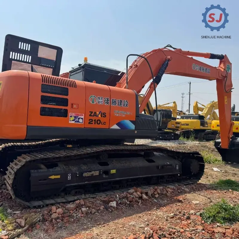 Reliable Efficient Second-hand HITACHI ZAX210 Hydraulic Excavator Equipment Supplier