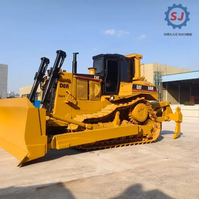 Second-hand CAT D8R Large Powerful Bulldozer Good Performance Engineering Equipment Trader