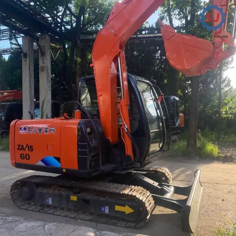 Versatile Powerful Used HITACHI ZAX70 Compact Crawler Excavator Global Supplier